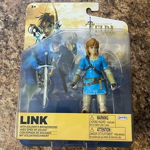 Nintendo Link 4” The Legend of Zelda Breath Of The Wild Figure